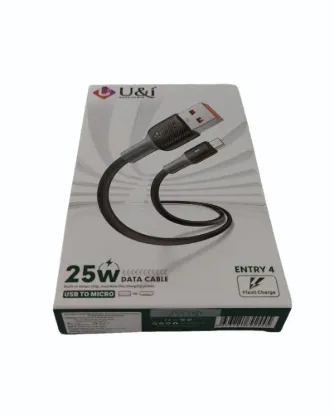 U&i Entry 4 25W USB to Micro USB Data Cable